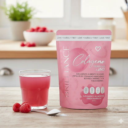 Brilliance – Colágeno Hidrolizado Sabor Frambuesa