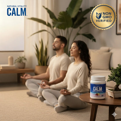 Natural Vitality CALM – Polvo de Magnesio para Relajar Cuerpo y Mente