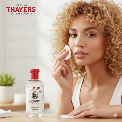 Thayers Natural Remedies – Tónico Facial sin Alcohol con Hamamelis y Aloe Vera