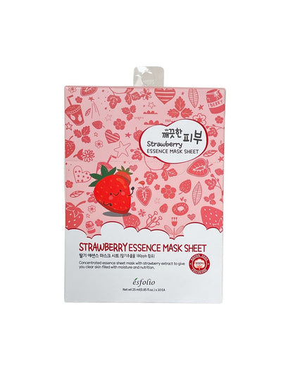 Esfolio Facial Essence Mask Set con 10 Piezas