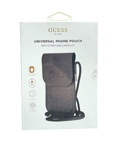 Guess Universal Phone Bag – Negro Monogram